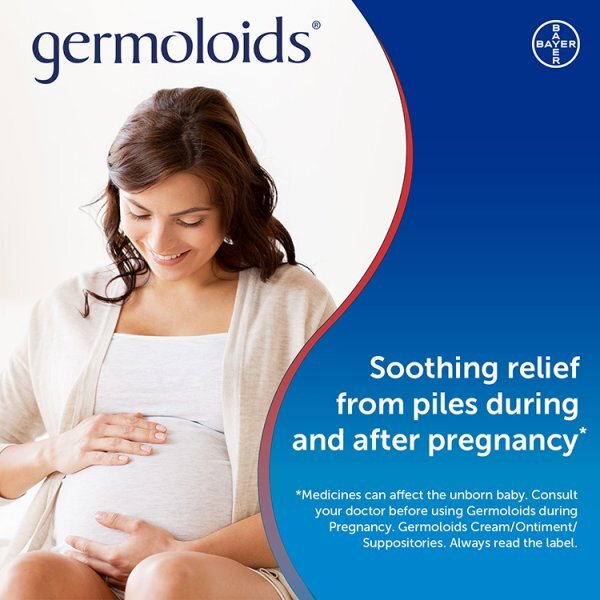 Germoloids Triple Action Haemorrhoids & Piles Cream 25g