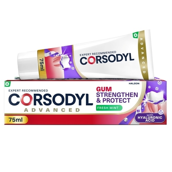 Corsodyl Gum Strengthen & Protect Toothpaste Fresh Mint 75Ml