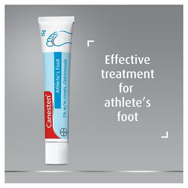 Canesten Athlete's Foot 1% w/w Cream 15g