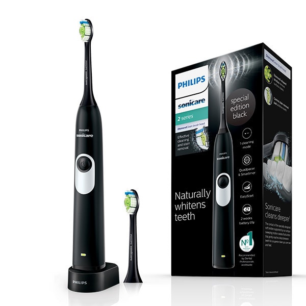 Philips Sonicare 2 Series Electric Toothbrush, Black