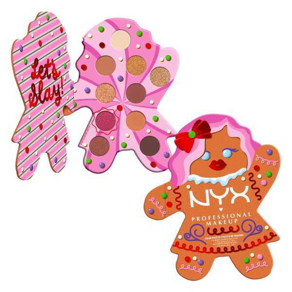 NYX Professional Makeup Gingerbaddie Eyeshadow Palette