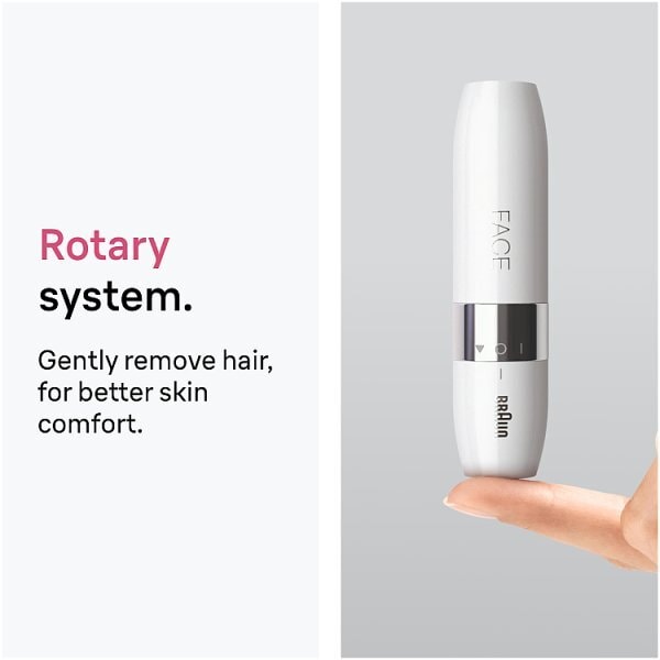 Braun Mini Hair Remover, Face Trimmer, Fs1000, White
