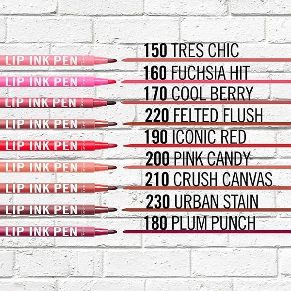 Rimmel Lip Ink Pen Lip Stain Crush Canvas