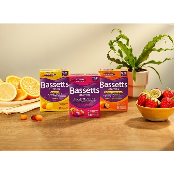 Bassetts Vitamins Multivitamins 12-18 Years Pastilles 30s