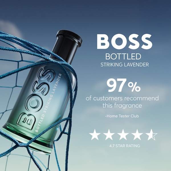 Boss Bottled Striking Lavender Eau De Parfum For Men 100ml