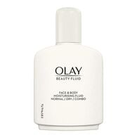 Olay Beauty Fluid Moisturiser Normal/Dry/Combo Skin 200ml