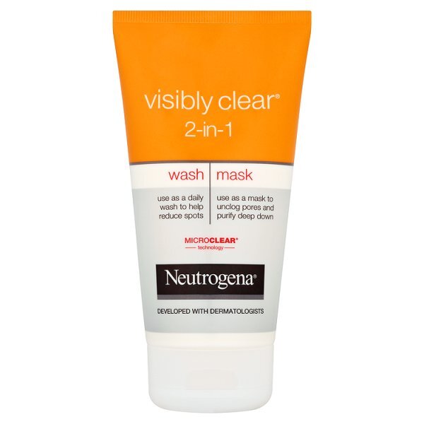 Neutrogena Visibly Clear 2-in-1 Face Wash Mask 150ml
