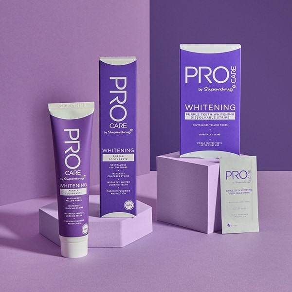 ProCare Purple Whitening Strips x12