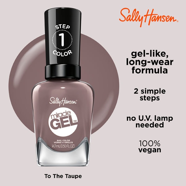 Sally Hansen Miracle Gel Nail Polish - The Taupe