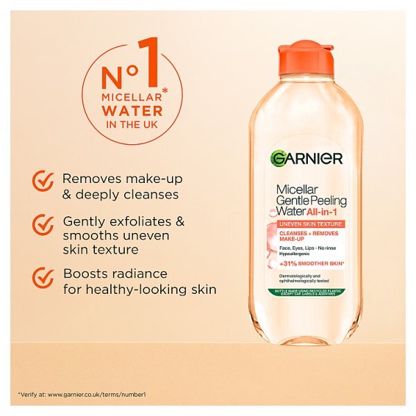 Garnier Micellar Gentle Peeling Water 1% PHA Glycolic Acid 400ml