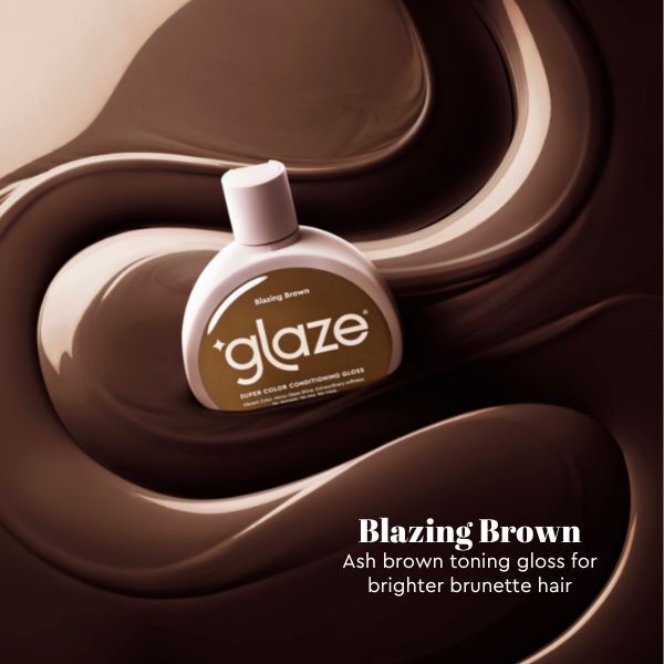 Glaze Super Color Conditioning Gloss Blazing Brown 190ml