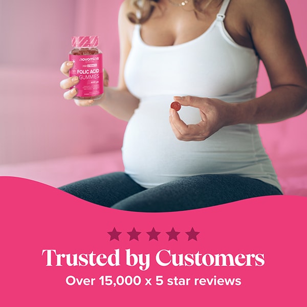 Novomins Folic Acid Gummies 90 Gummies