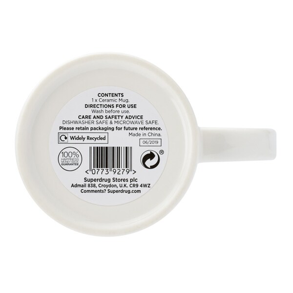 DNR Superdrug Personalised Mug R