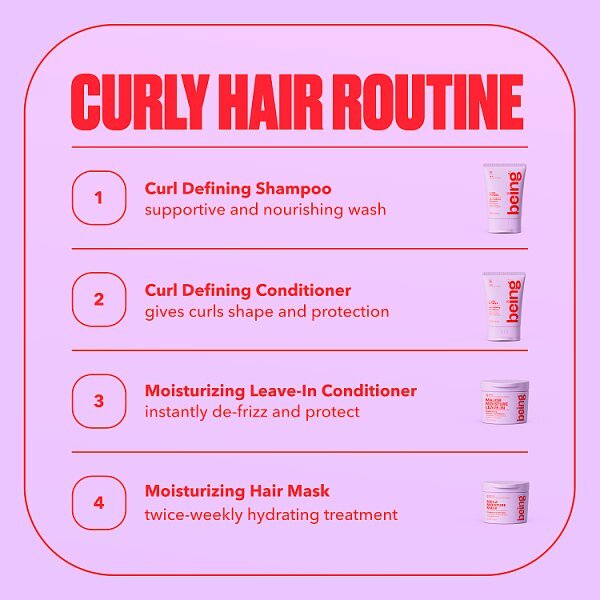 Being Shampoo Curl Power 354ml