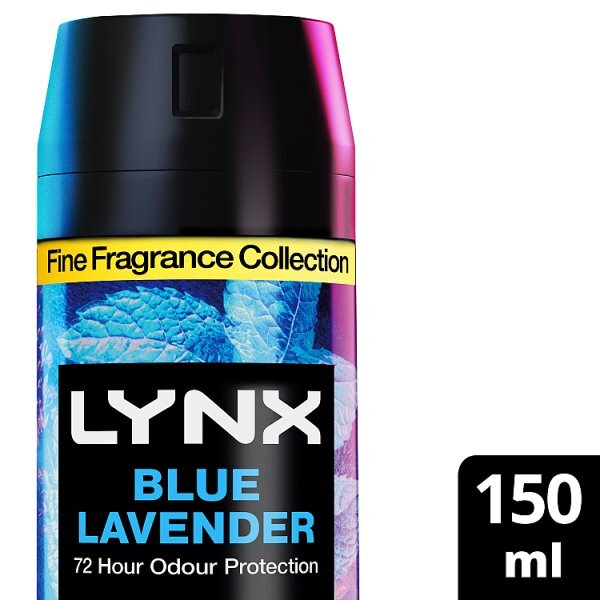 Lynx Fine Fragrance Collection Blue Lavender Premium Body Spray 150 ml