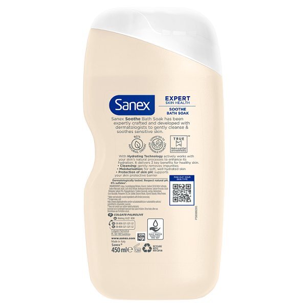 Sanex Expert Skin Health Soothing Bath Soak 450ml