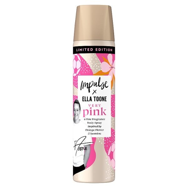 Impulse Body Spray Deodorant Very Pink 75ml