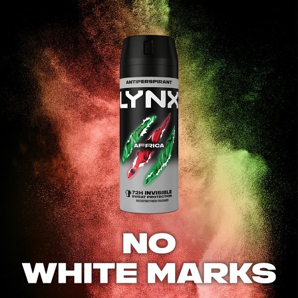 Lynx 72-Hour Antiperspirant Deodorant Spray Africa 150ml