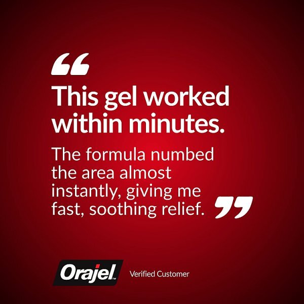 Orajel Dental Gel Toothache Relief 5.3g