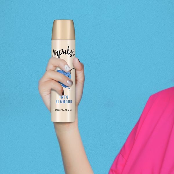 DNR Impulse Body Spray Deodorant Into Glamour 75ml