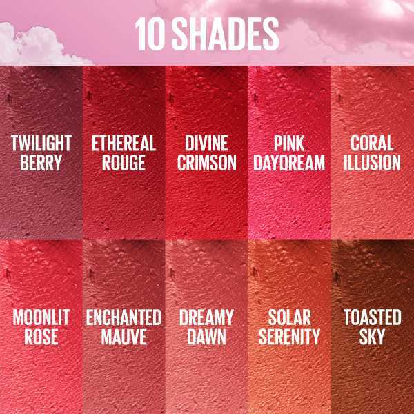 Maybelline Cloudtopia Lip & Cheek Tint 01 Twilight Berry
