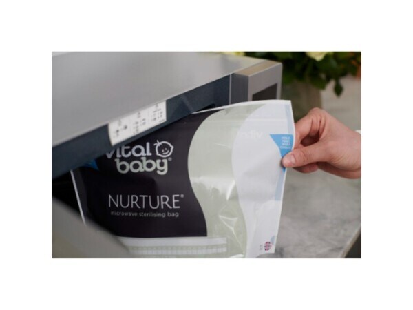 DNR Vital Baby Nurture Microwave Sterilising Bags 5Pk