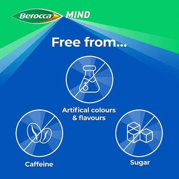 DNR Berocca Mind Citrus Flavour 15 Effervescent Tablets