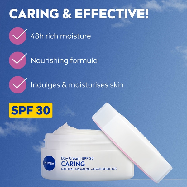 NIVEA Nourishing Day Cream Dry & Sensitive Skin SPF30 50ml