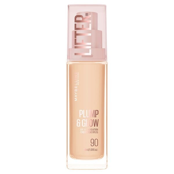 Maybelline Lifter Plump & Glow Foundation 90