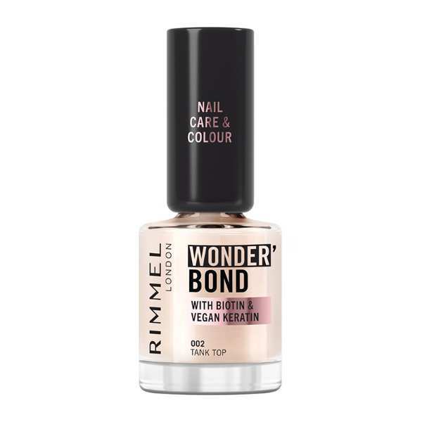 Rimmel Wonder'Bond Care + Colour Nail Polish 002 Tank Top