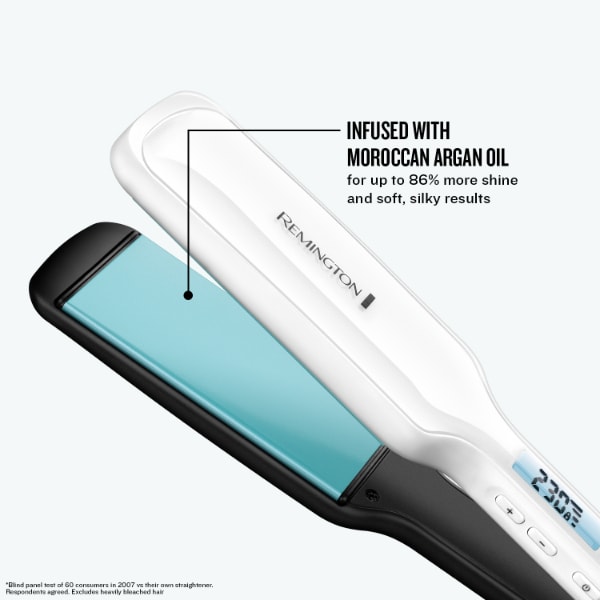 Remington Shine Therapy Wide Plate Straighteners S8550