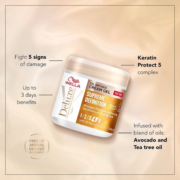 Wella deluxe Supreme Definiton Oil Infused Cream Gel 150ml