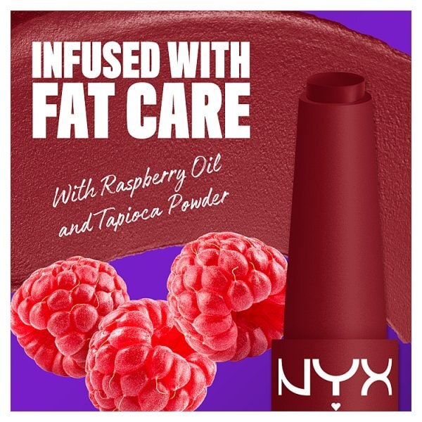 NYX Professional Makeup Fat Matte Lipstick, Berry Smooth