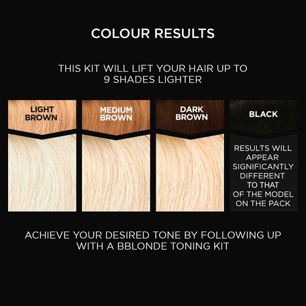 Bblonde Maximum Blonding Bleach Kit No 1