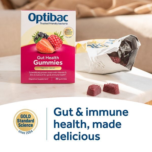 Optibac Probiotics Gut Health Gummies - 30 Gummies