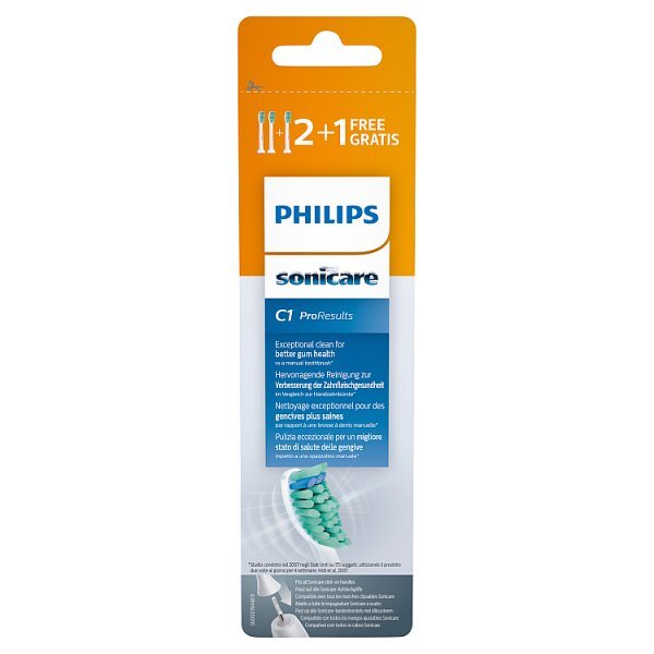 Philips Proresults 2+1 Pk Brush Heads