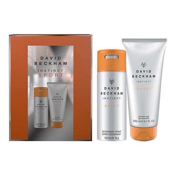 DNR Beckham Instinct Sport Duo Set Body Spray & Hair & Body Wash
