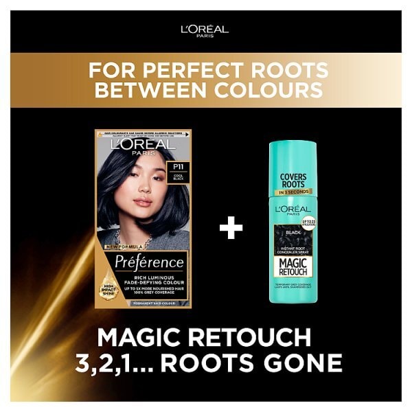 Preference Infinia P11 Deeply Wicked Black Hair Dye