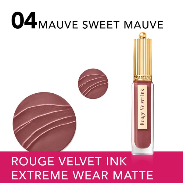 Bourjois Rouge Velvet Ink Liquid Lipstick Mauve Sweet Mauve