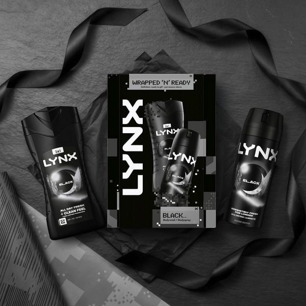 Lynx Black Duo Men's Grooming Gift Set