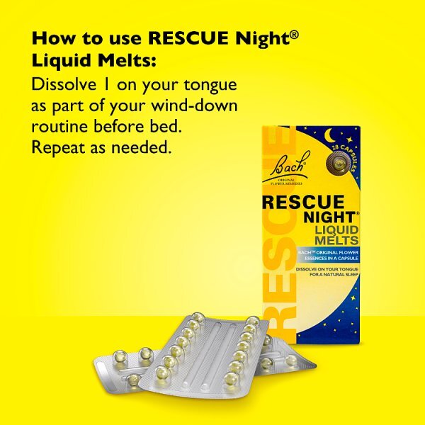 Bach Rescue Night Liquid Melts 28s