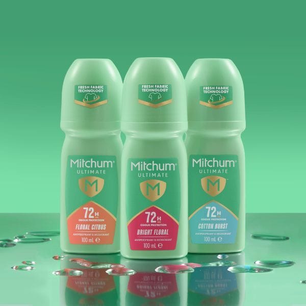 Mitchum Female Ultimate 72H Roll On Bright Floral 100Ml