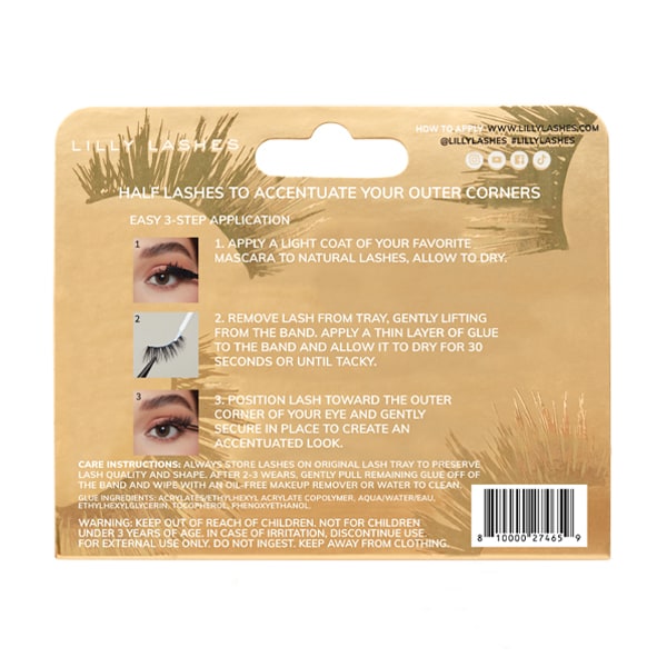 Lilly Lashes Stunning Half Lash