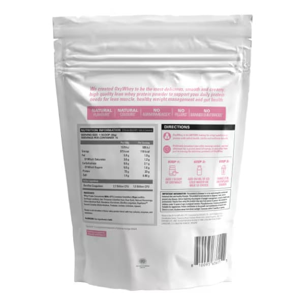 EHPlabs OxyWhey Strawberry Protein Powder 15 Serve