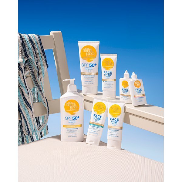 Bondi Sands Spf50+ Body Sunscreen Tube Fragrance Free 150Ml