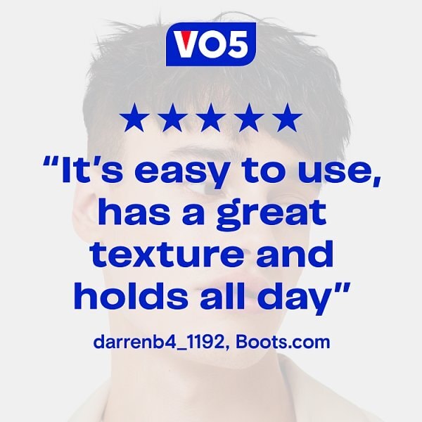 VO5 Hair Paste Matt Rework 75ml