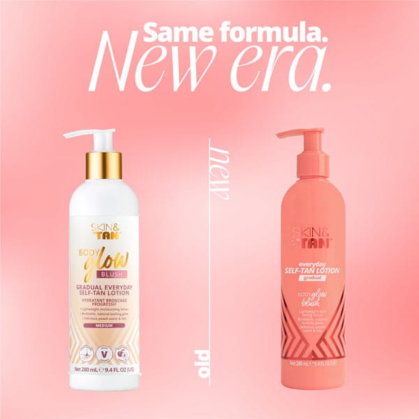 SKIN TAN GLOW GRADUAL BLUSH 280ML