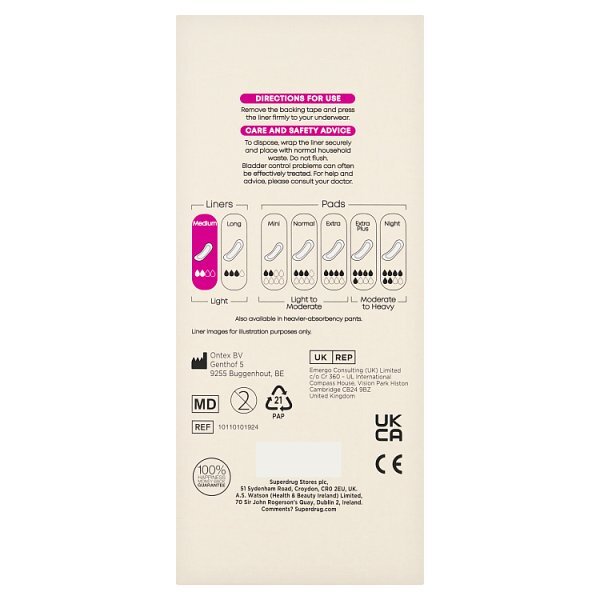 Superdrug Medium Liner x24