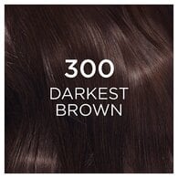Casting Creme 300 Darkest Brown Semi Permanent Hair Dye