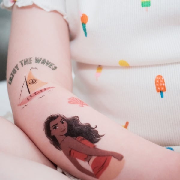 Moana Temporary Tattoos